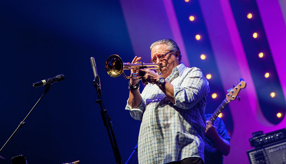 Arturo Sandoval en Jakarta durante el 13avo International Java Jazz Festival 