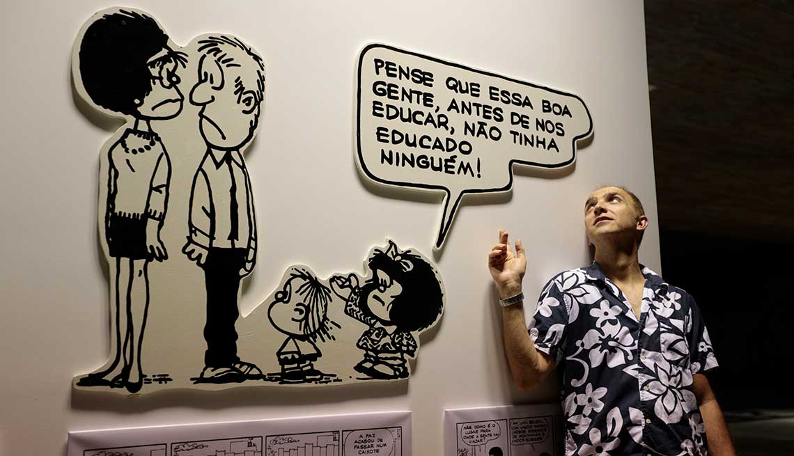 item 5 of Gallery image - Exposición de Mafalda en Sao Paulo, Brasil, 2014.