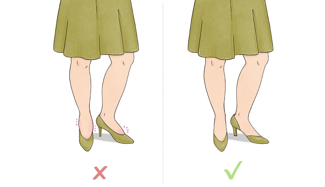 comfortable heels for fat feet