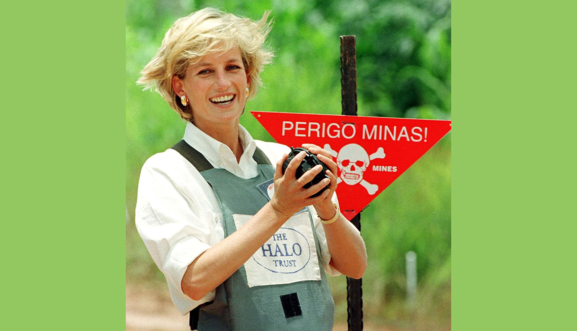 Diana en Angola, recordando a la Princesa de Gales, 