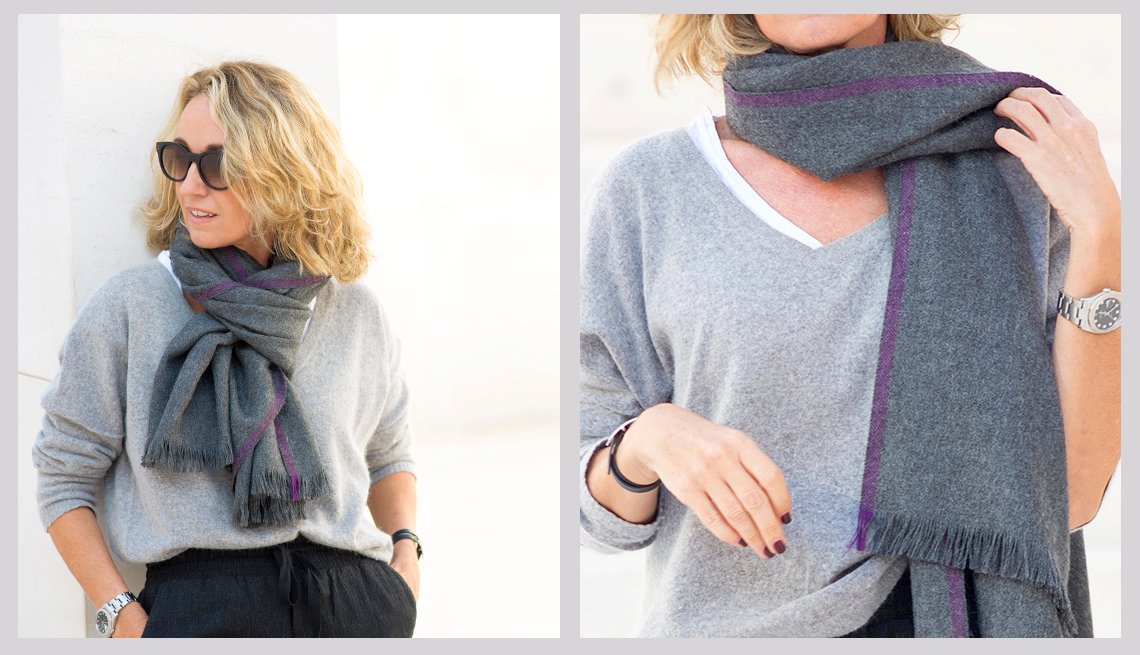 5 Easy Ways to Tie a Scarf This Fall