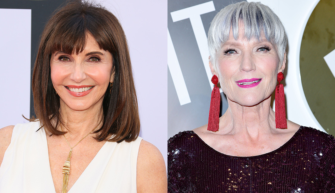 item 5 of Gallery image - Mary Steenburgen and Maye Musk with bangs