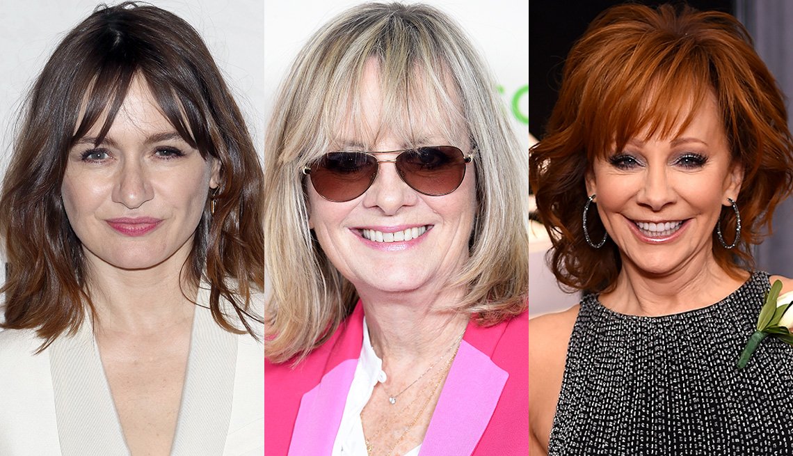 10 Ways To Cut And Wear Bangs For Women Over 50