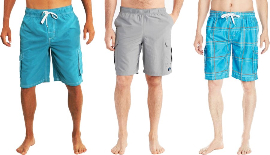 SWEET TANG Mens Swim Trunks Quick Dry Board Shorts with Mesh Lining Funny Swimwear Shorts