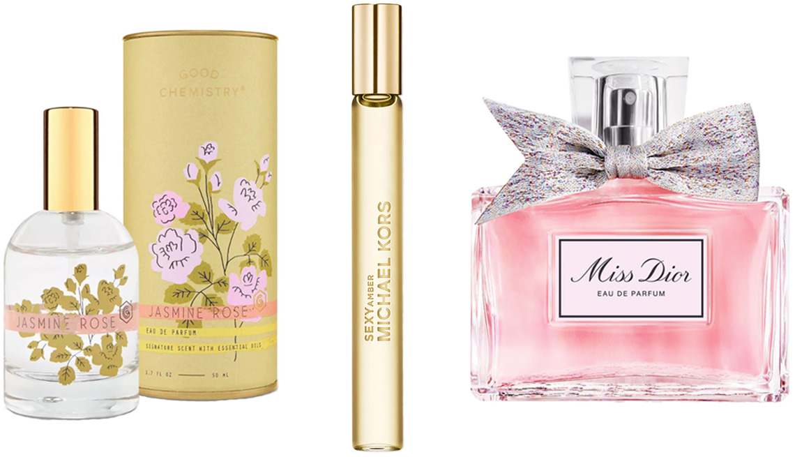 item 5 of Gallery image - Jasmine Rose by Good Chemistry Women’s Eau de Parfum; Michael Kors Sexy Amber Eau de Parfum Purse Spray; Miss Dior Eau de Parfum