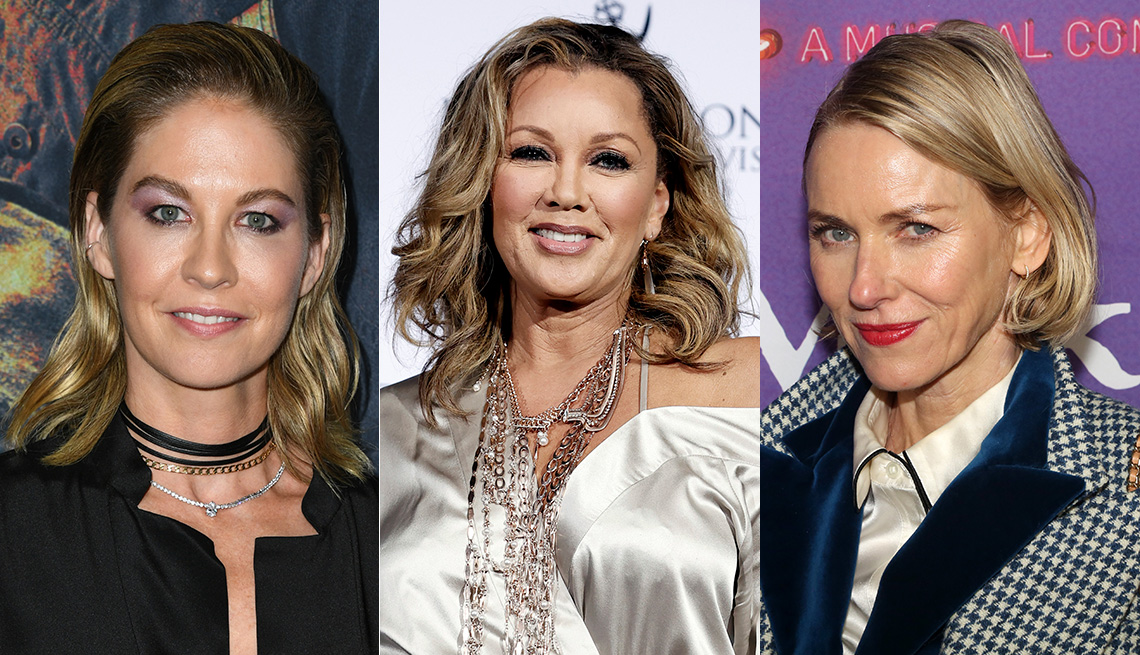 item 1 of Gallery image - Jenna Elfman, Vanessa Williams and Naomi Watts each with hairstyles with highlights