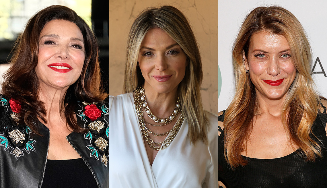 item 4 of Gallery image - Shohreh Aghdashloo, Debbie Matenopoulos and Kate Walsh with varying highlights cool and warm