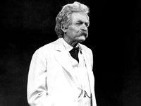 Hal Holbrook in one-man play Mark Twain Tonight, 1967