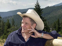 Writer James Lee Burke, bestselling mystery writer on the eve of his 75th birthday discusses aging - portrait of James Lee Burke
