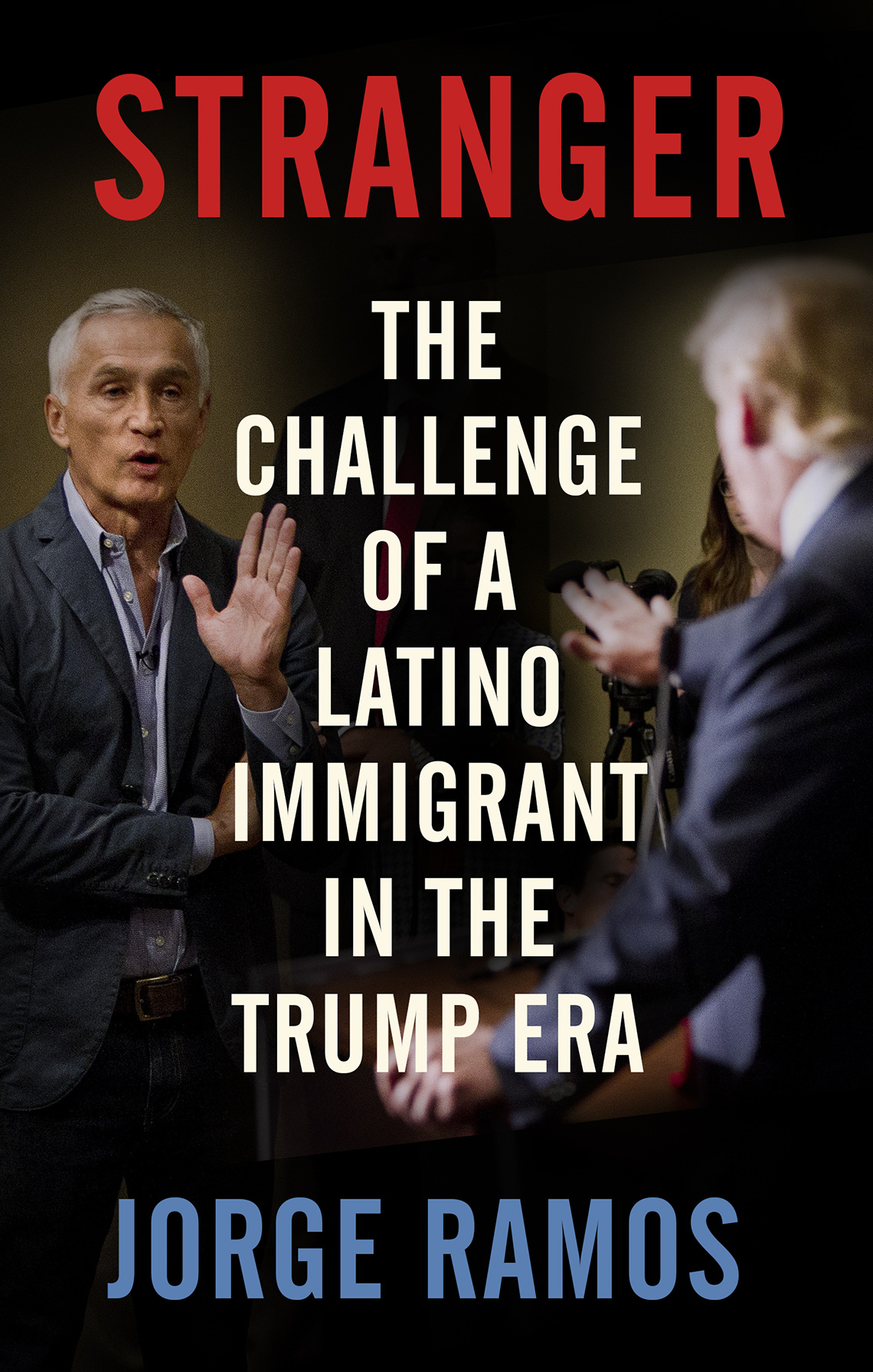Jorge Ramos book cover in English