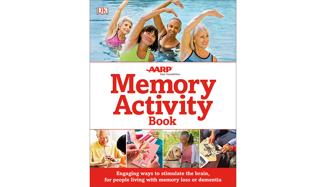 AARP Memory Activity Book for Dementia, Alzheimer’s