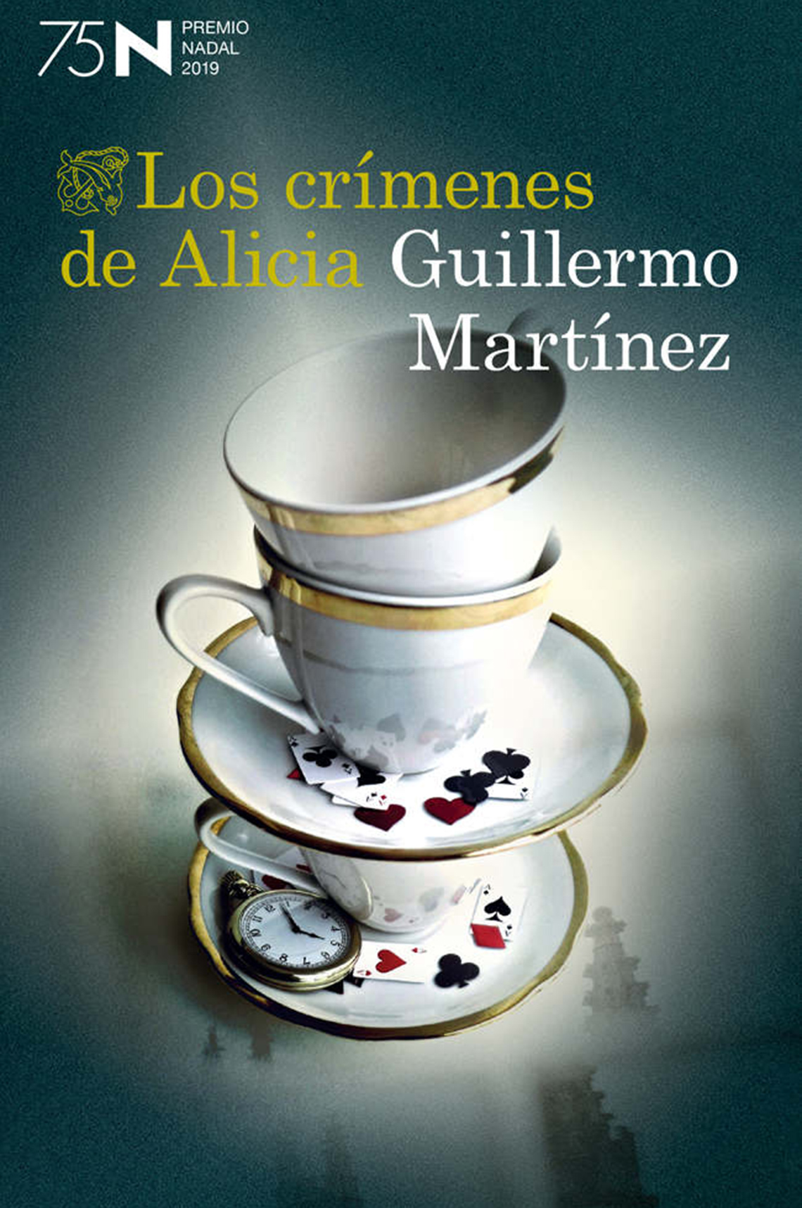 Portada de la novela Los crímenes de Alicia, de Guillermo Martínez.