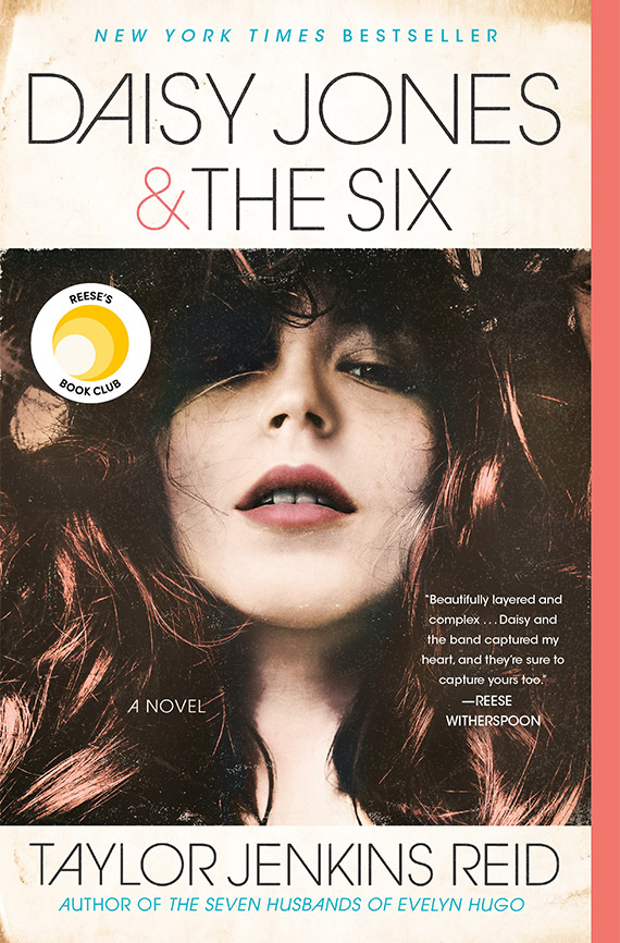 Daisy Jones and the Six, Taylor Jenkins Reid book cover