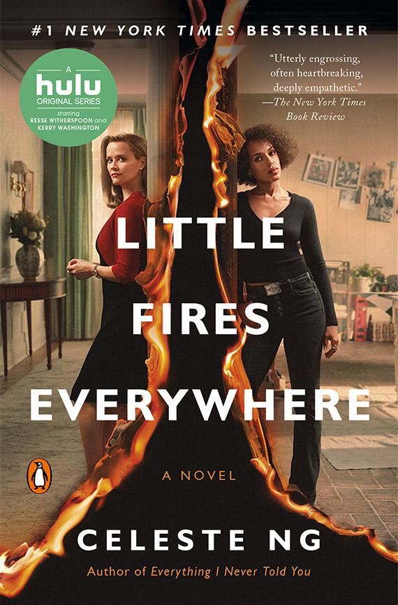 Little Fires Everywhere, Celeste Ng book cover