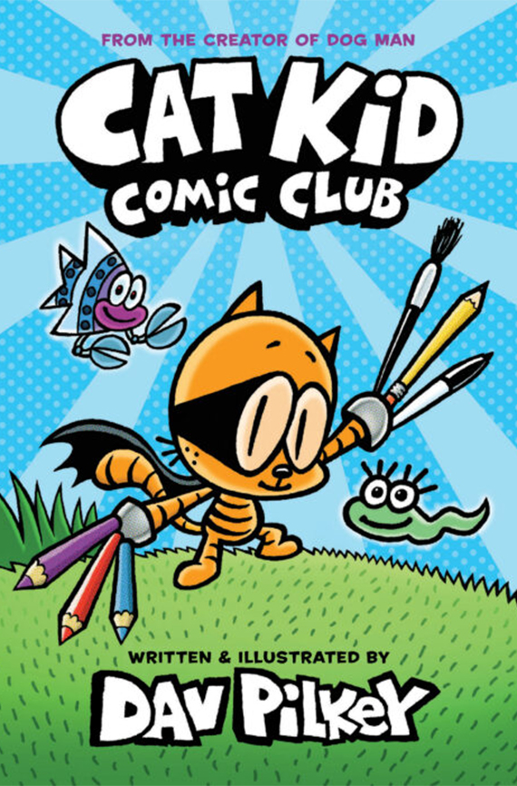Portada del libro Cat Kid Comic Club