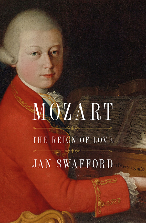 Portada del libro, Mozart, The Reign of Love 