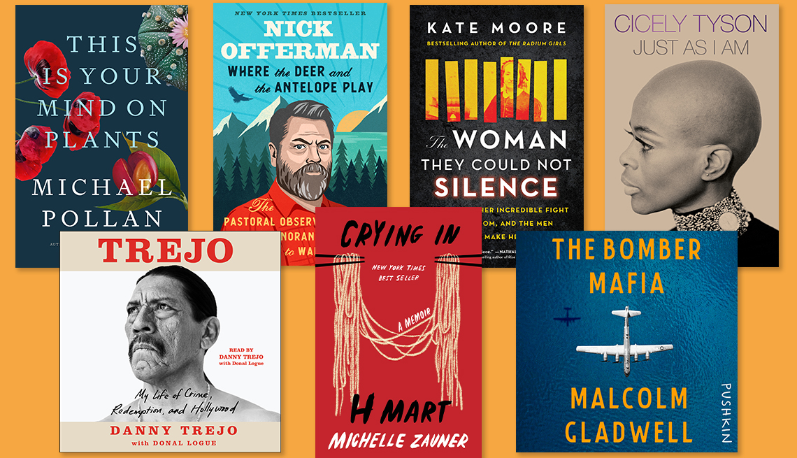 collage of audiobook covers new for fall
