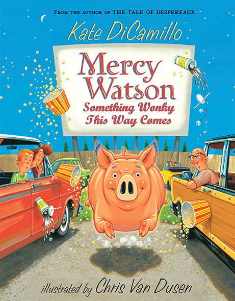 La portada del libro Mercy Watson.