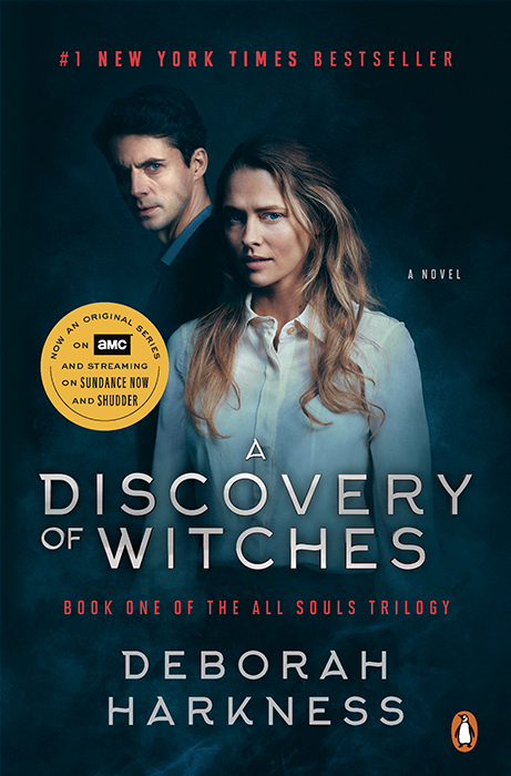 the book cover of a discovery of witches by deborah harkness