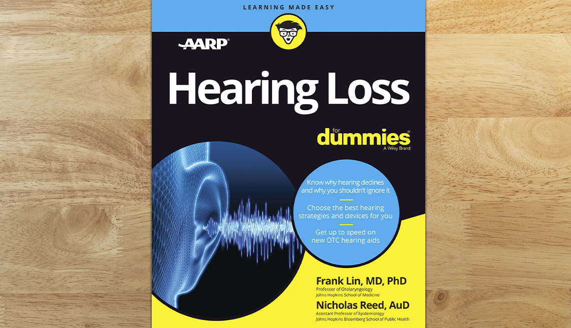Portada del libro de AARP Hearing loss for dummies