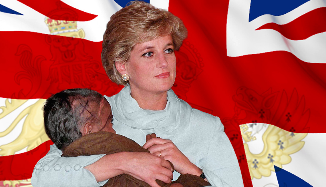 Princess Diana Touching Aids