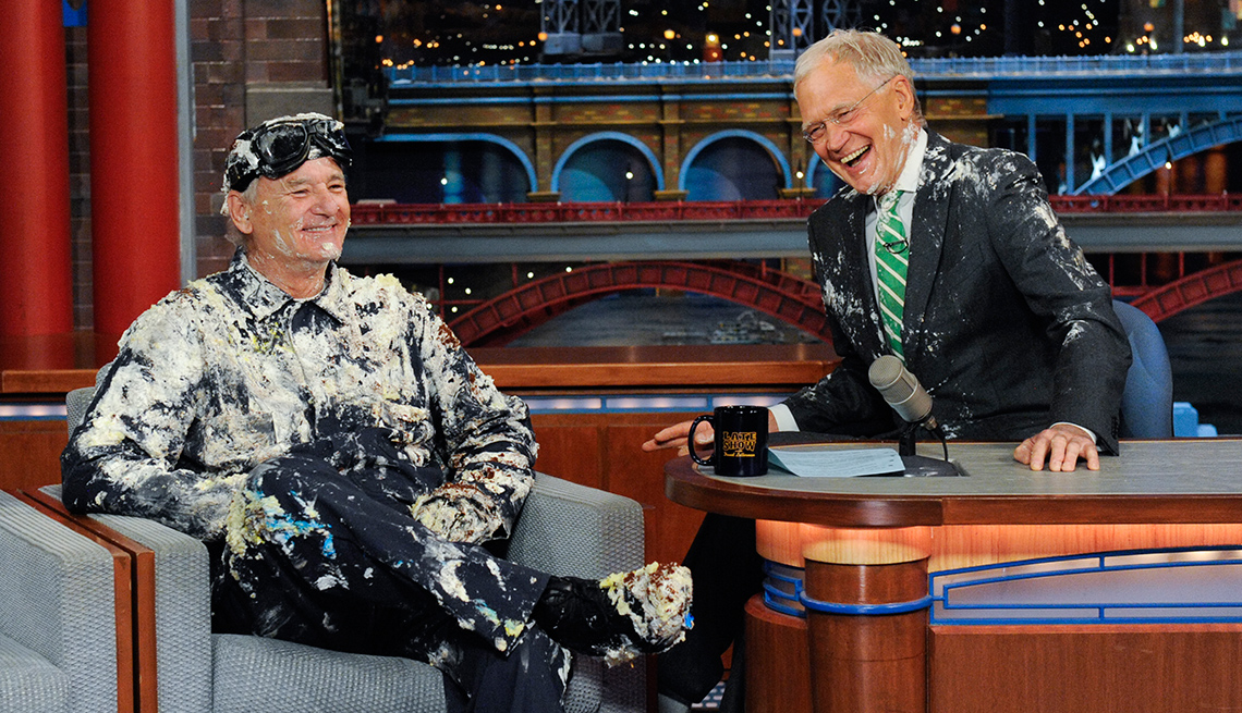 Bill Murray's final appearance on the Late Show with David Letterman in 2015