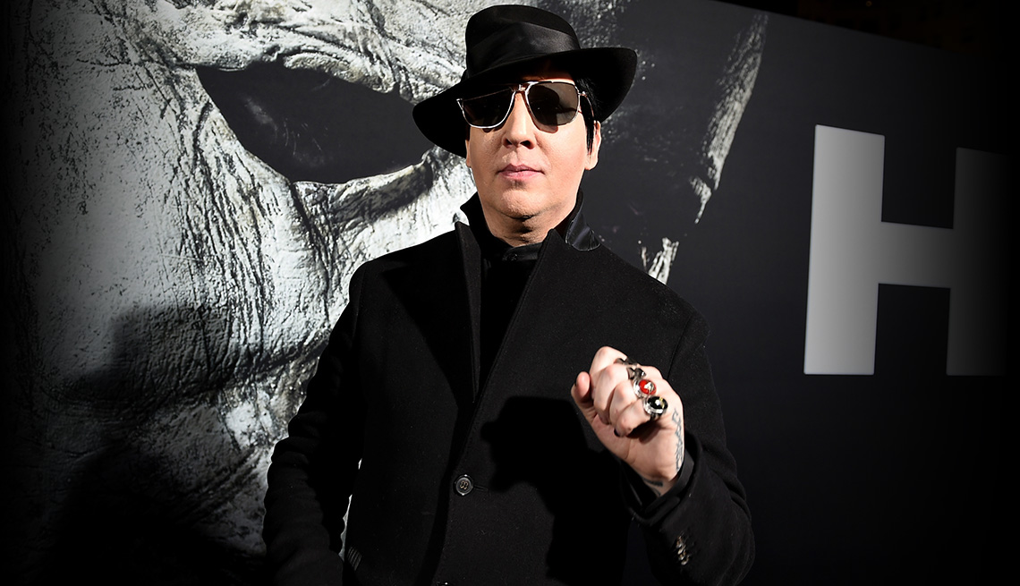 item 2 of Gallery image - Marilyn Manson poses for a photo