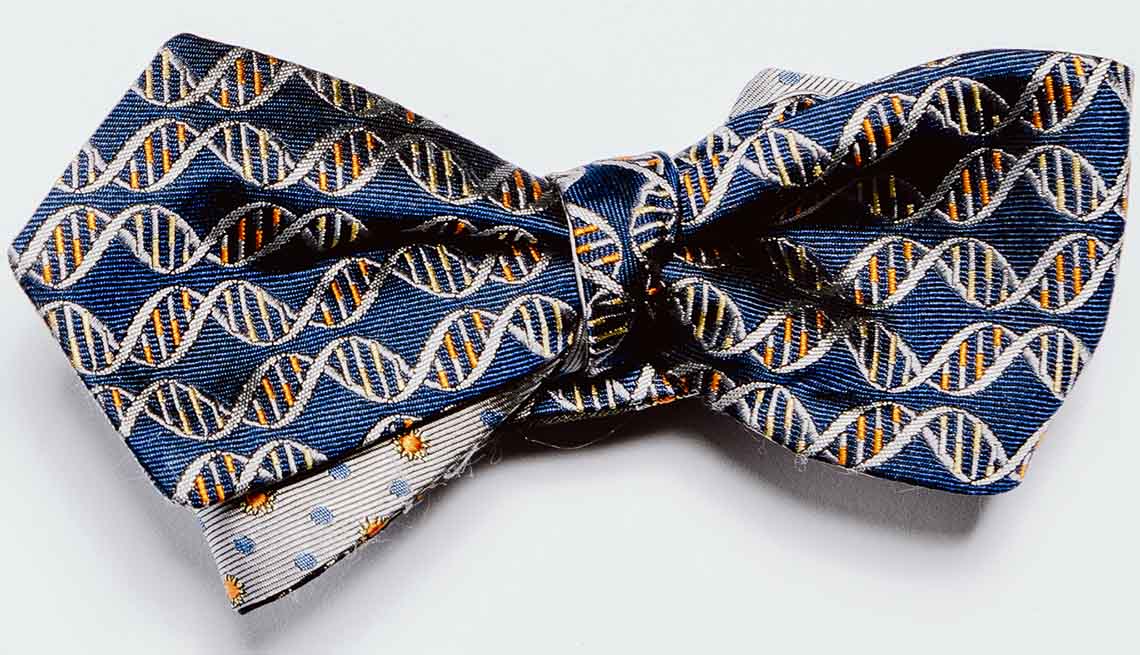 Double helix pattern representing DNA