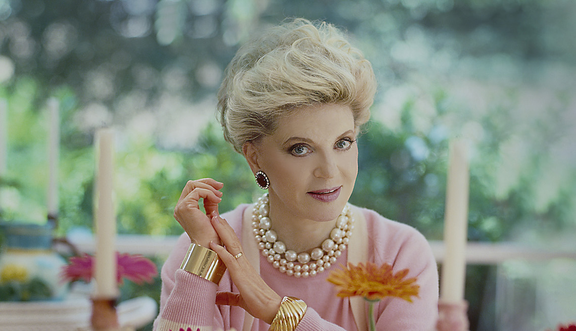 item 17 of Gallery image - Author Judith Krantz poses for a portrait in Los Angeles, California  (Photo by Aaron Rapoport/Corbis/Getty Images)