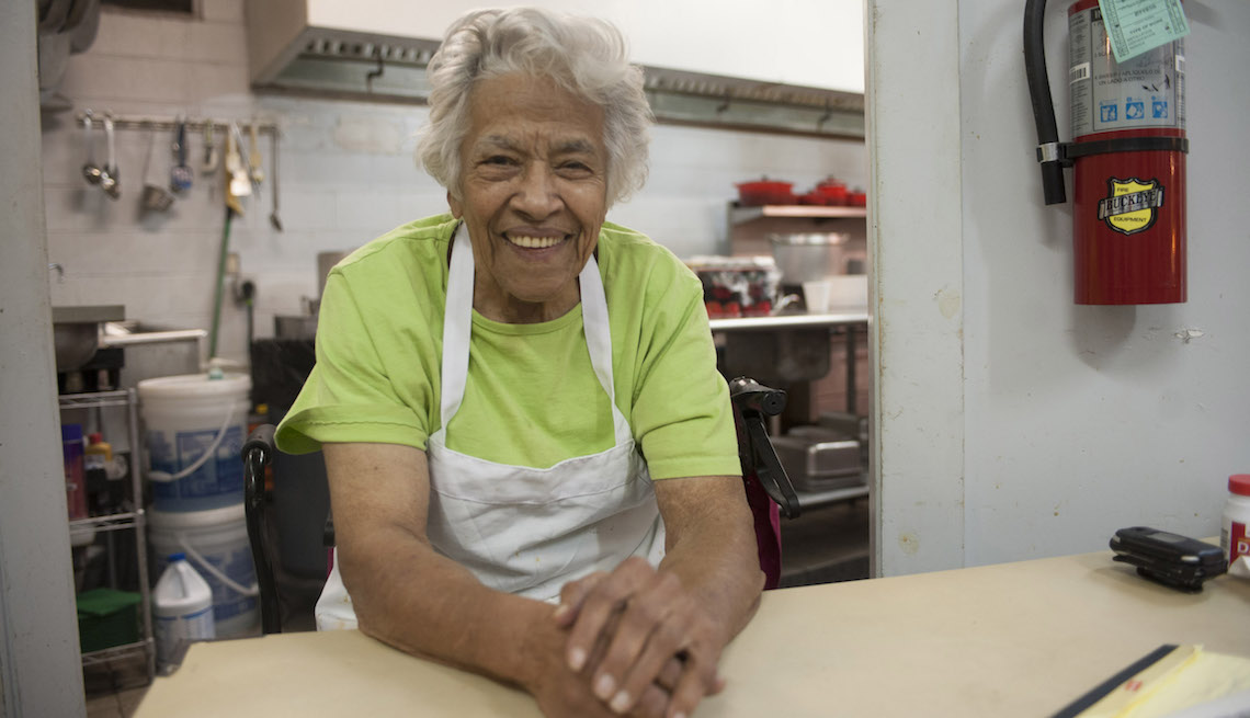 item 20 of Gallery image - Chef Leah Chase in the kitchen of Dookie Chase's in  New Orleans, Louisiana on January 19, 2015.