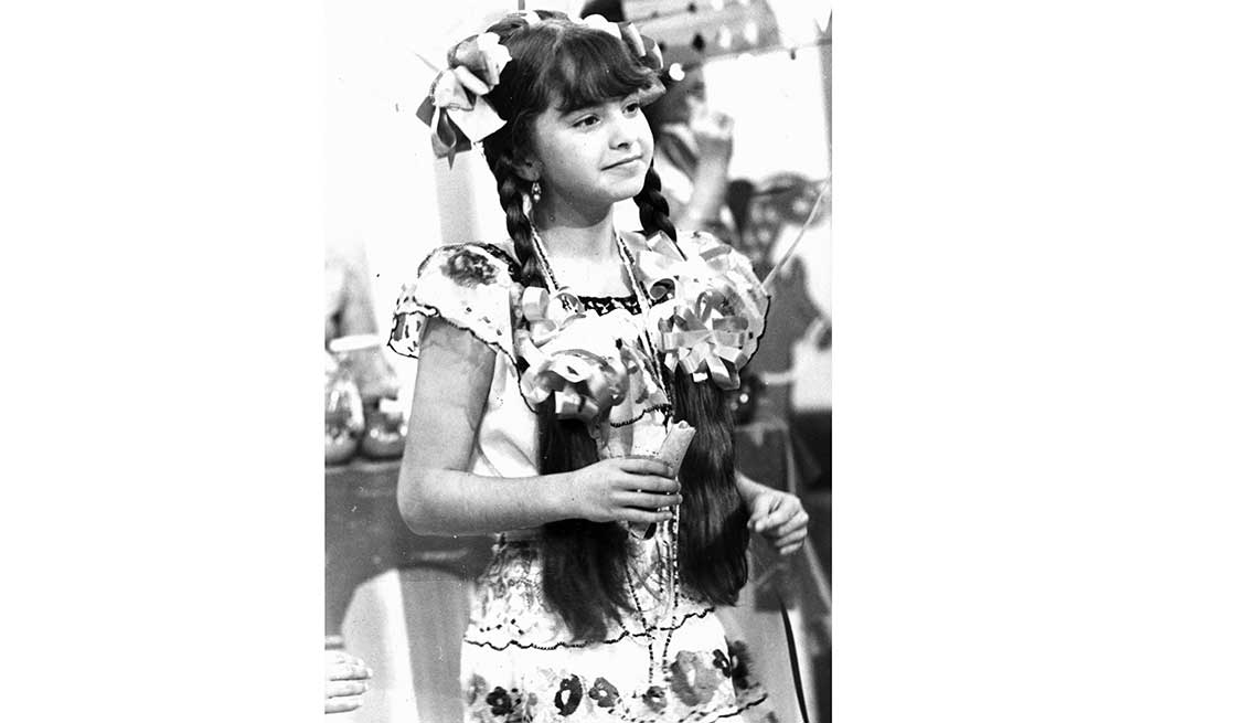 item 1 of Gallery image - Lucero en la pantalla chica en el programa Chiquilladas, 1982.