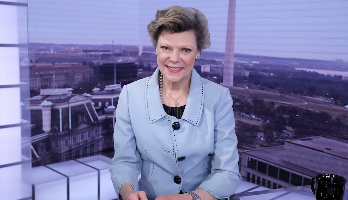 item 6 of Gallery image - Cokie Roberts on 'Good Morning America'