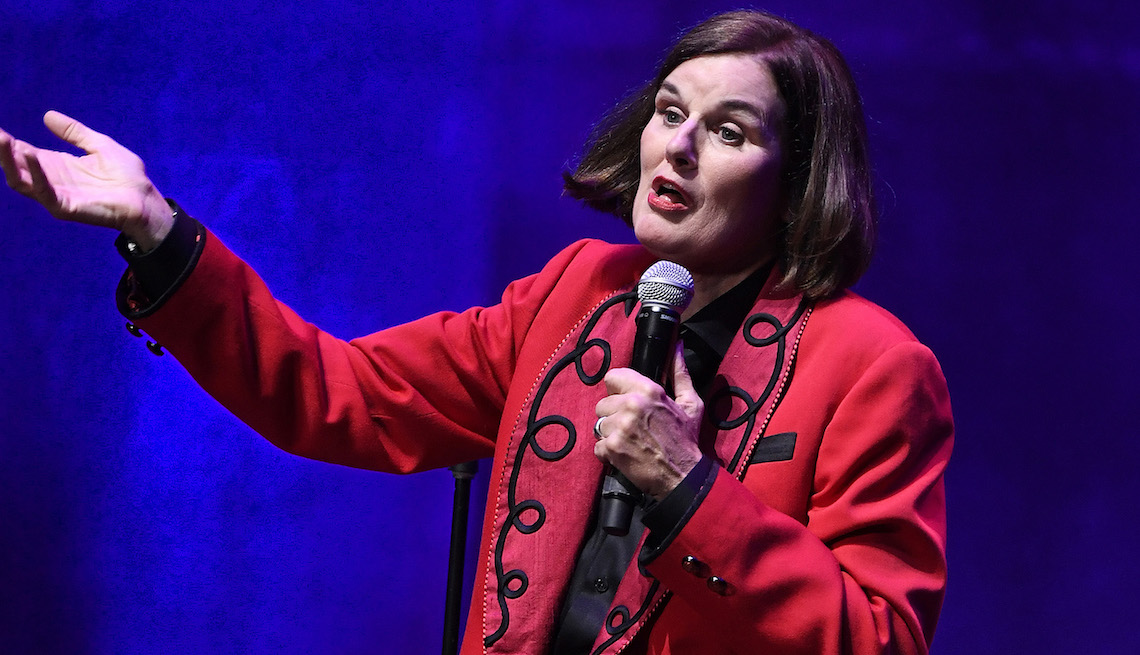 item 8 of Gallery image - Paula Poundstone performs in concert at Ace Hotel on September 28, 2019 in Los Angeles, California.