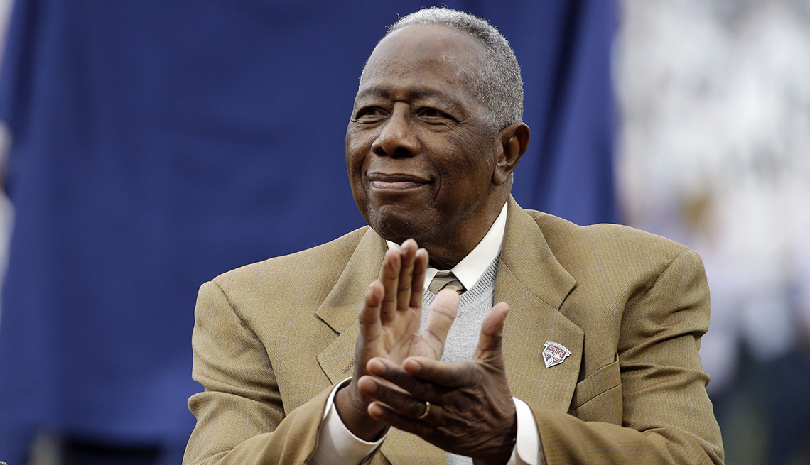 item 68 of Gallery image - Baseball Hall of Fame outfielder Hank Aaron