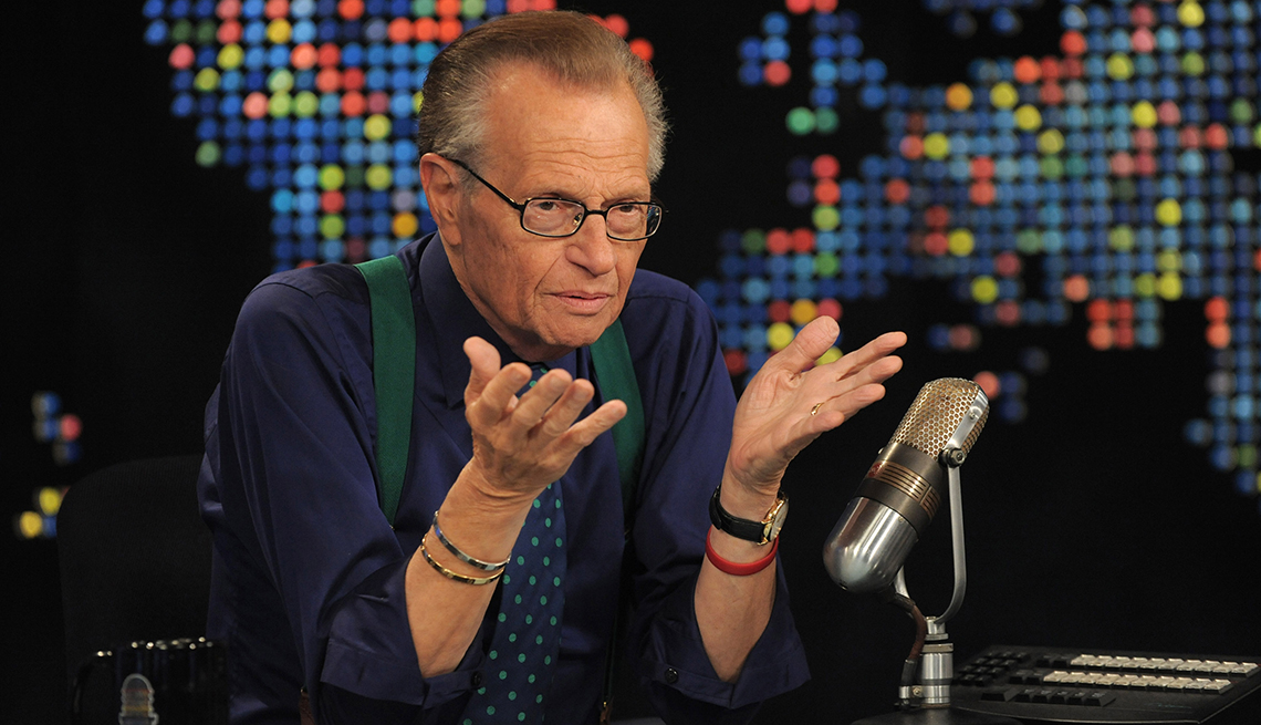 item 67 of Gallery image - talk show host larry king