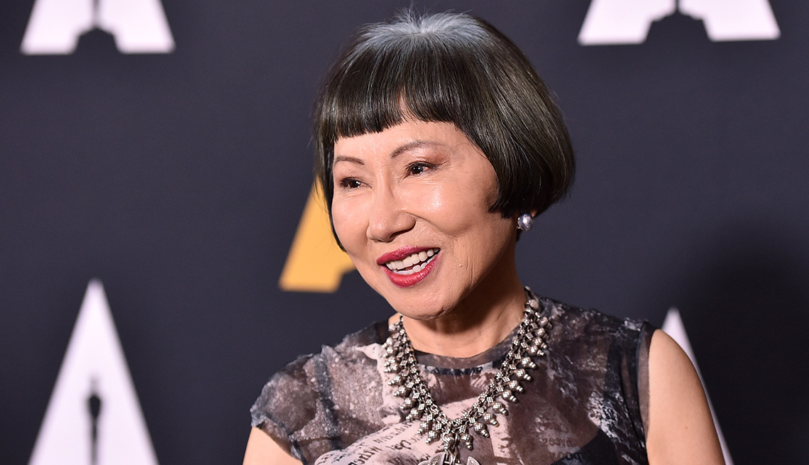 item 11 of Gallery image - Author Amy Tan smiles on the red carpet as she attends The Academy Presents The Joy Luck Club 25th Anniversary at The Samuel Goldwyn Theater in Beverly Hills California