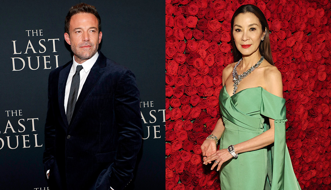 Ben Affleck attends The Last Duel New York Premiere and Michelle Yeoh attends The 2022 Met Gala