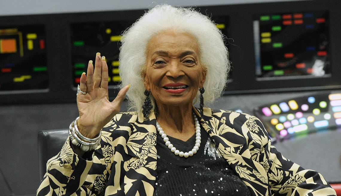item 4 of Gallery image - Nichelle Nichols at the 2021 Los Angeles Comic Con