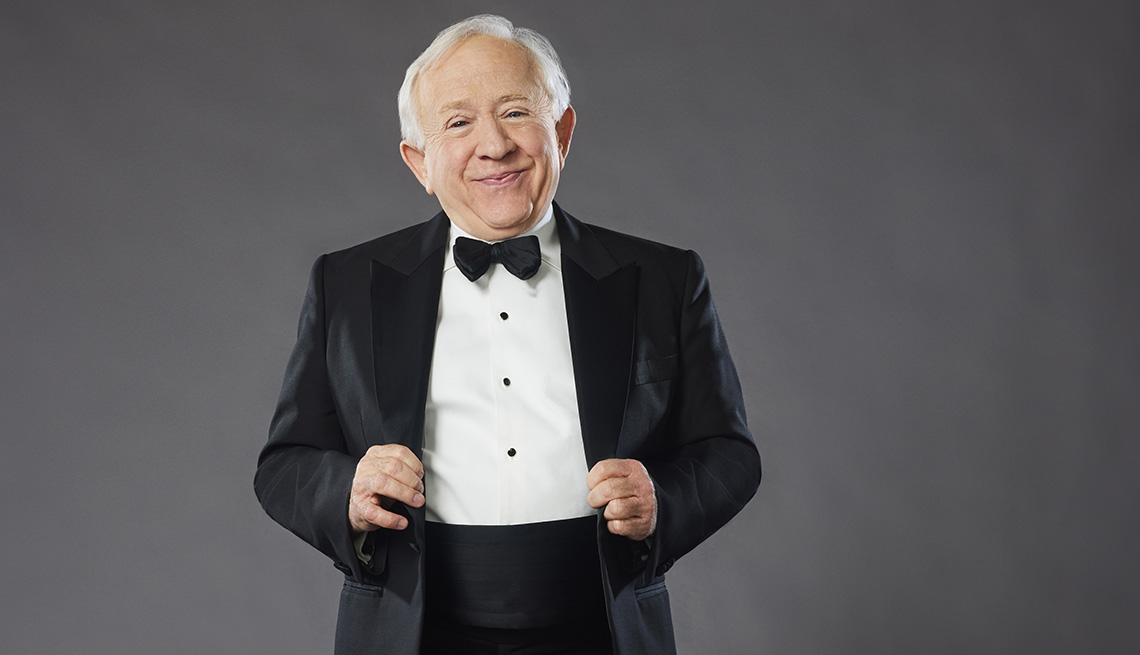 item 4 of Gallery image - Leslie Jordan wearing a tuxedo for The American Rescue Dog Show