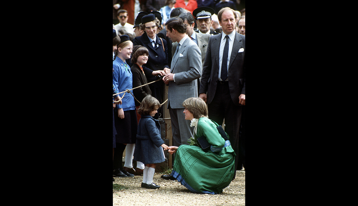Lady Diana Spencer y el príncipe Carlos