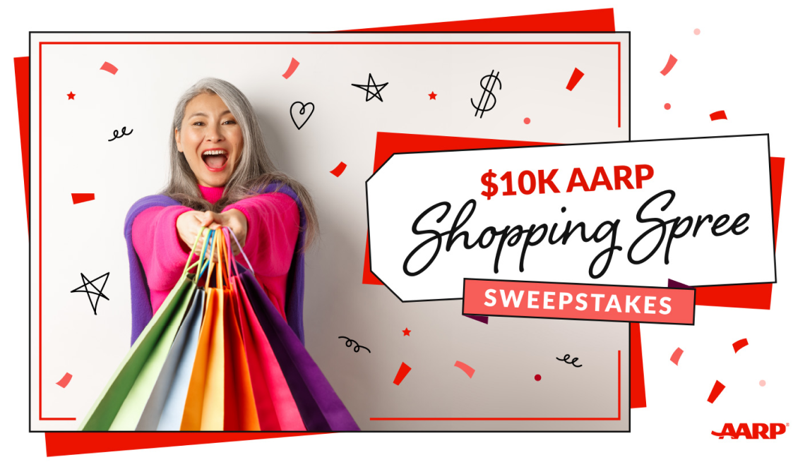 10K AARP Shopping Spree Sweepstakes