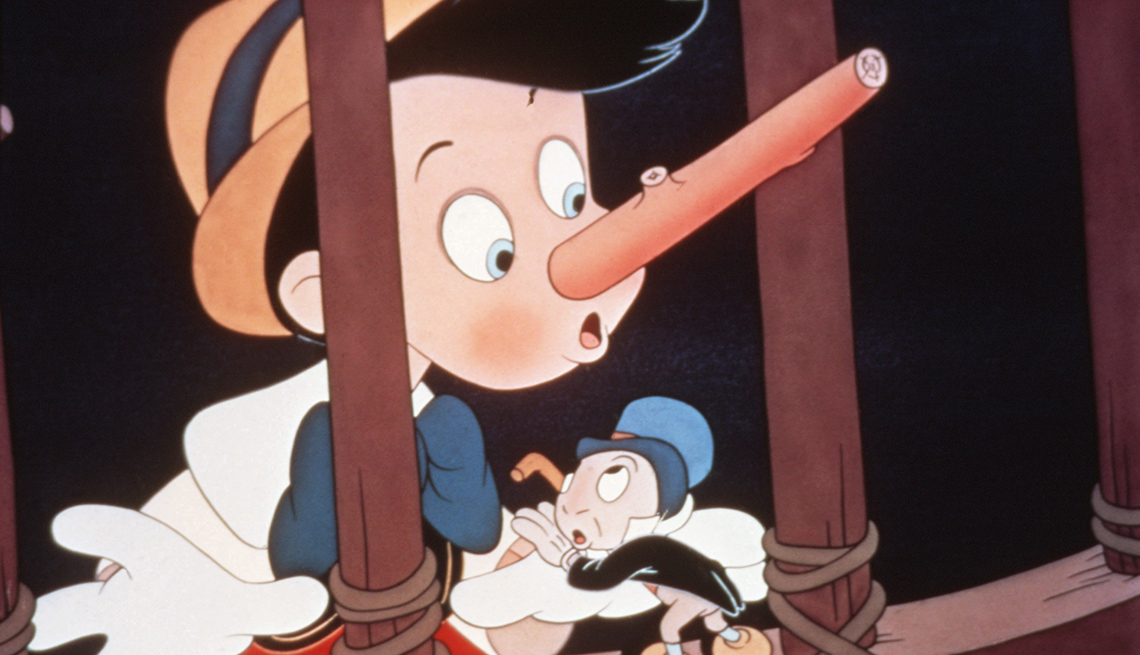 Pinocchio y Pepe Grillo, películas clásicas