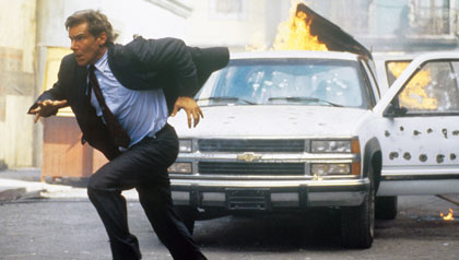Harrison Ford como Jack Ryan en Clear and Present Danger