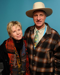 Cindy Meehl and Buck Brannaman at the 2011 Sundance Film Festival