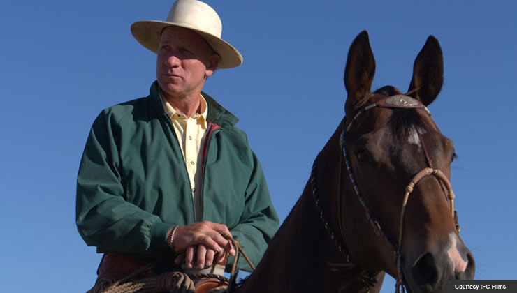 Cowboy and horse whisperer Buck Brannaman 	