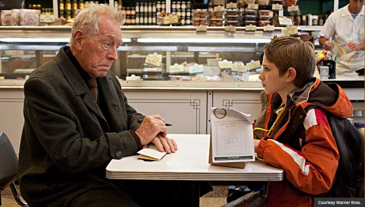 Max Von Sydow and Thomas Horn in Extremely Loud & Incredibly Close