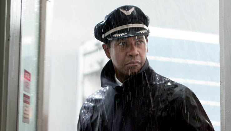 Denzel Washington is Whip Whitaker in FLIGHT - Movie Review