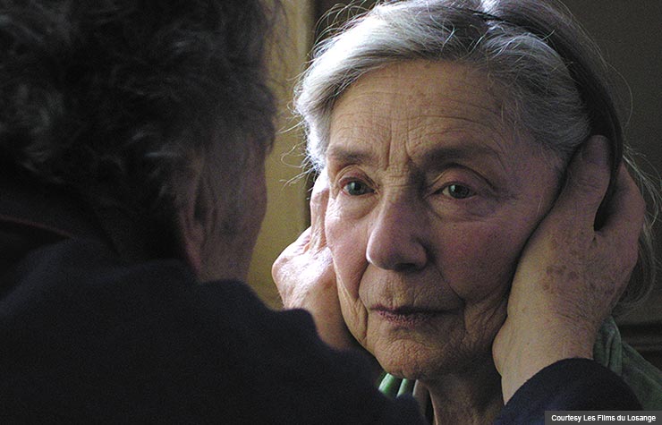 Jean-Louis Trintignant and Emmanuelle Riva in Amour, 2012.