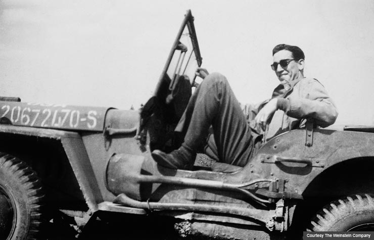 Vintage photo of JD Salinger. (Courtesy The Weinstein Company)