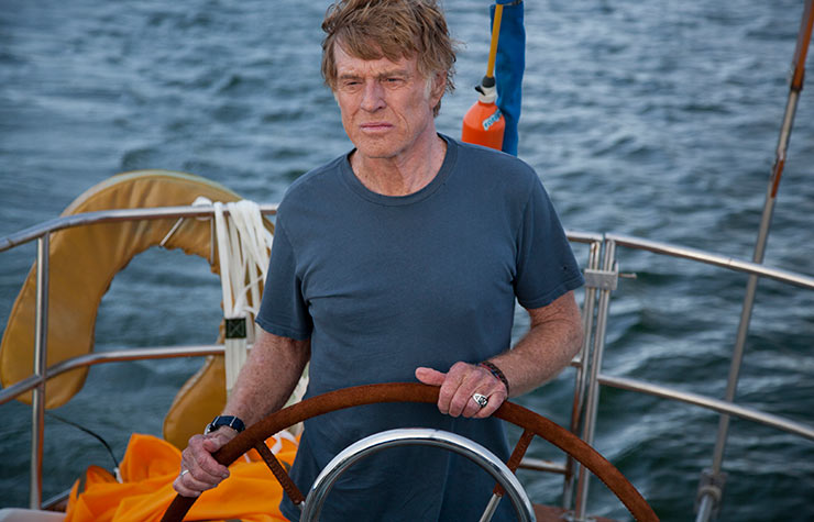Robert Redford in All is Lost.